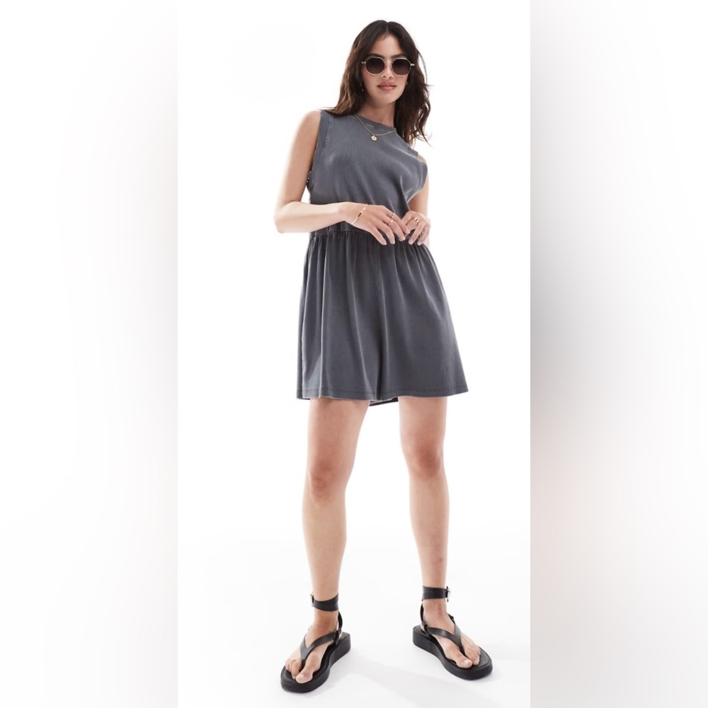 Women’s gray romper